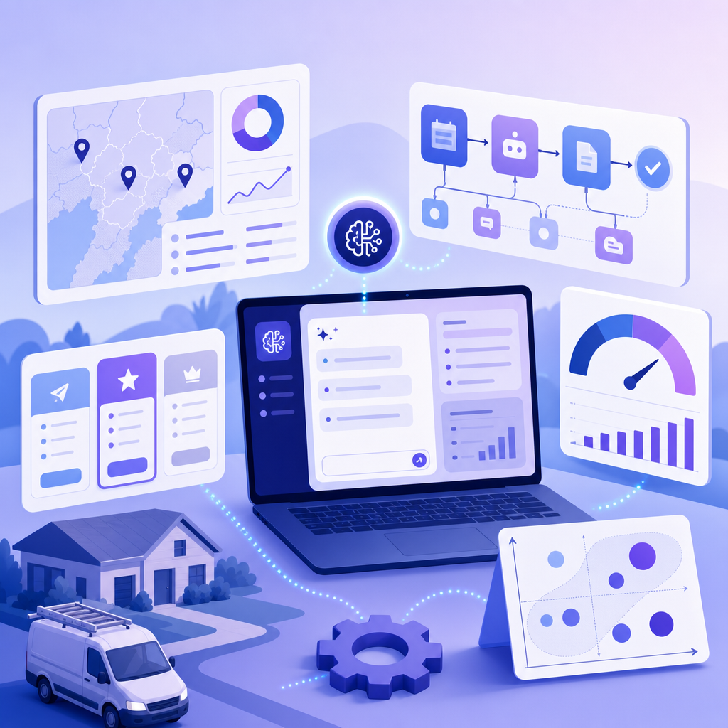 AI back office software for small service businesses