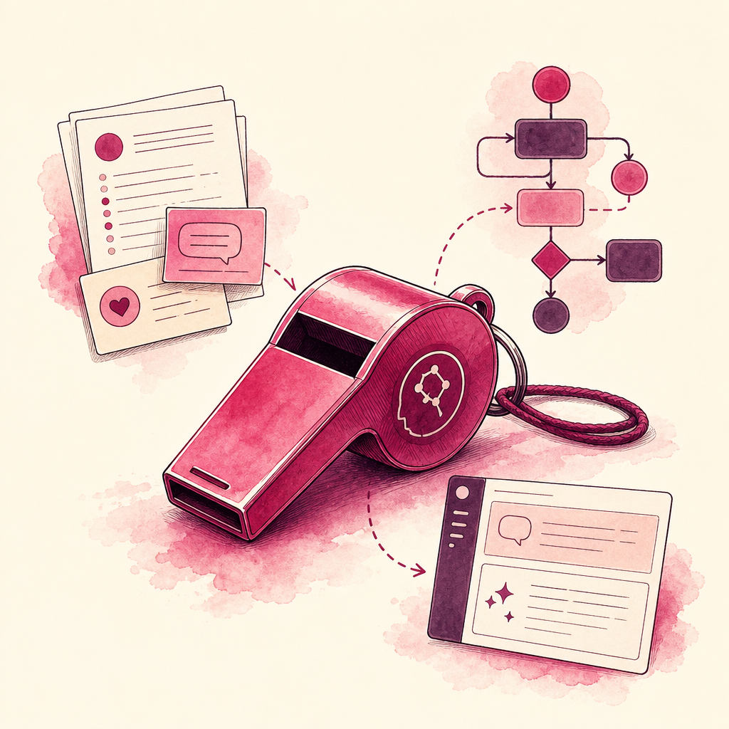 AI feedback coach for small business owners: a real SaaS gap