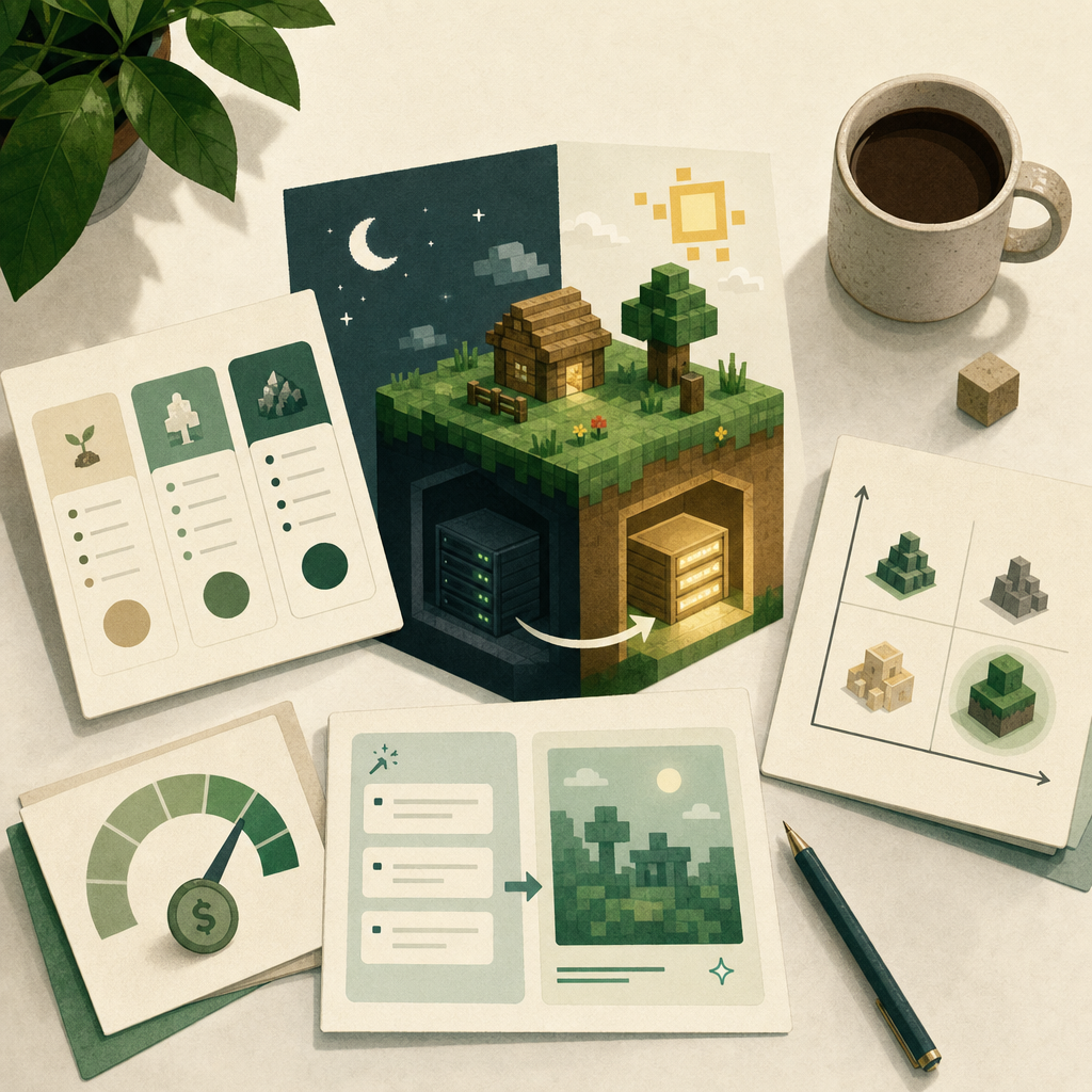 Sleep wake game server hosting for Minecraft: a real SaaS gap